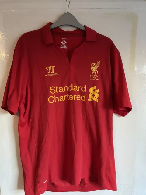 Liverpool Football Shirt 2012/13 Warrior Home Shirt Men's Large Original