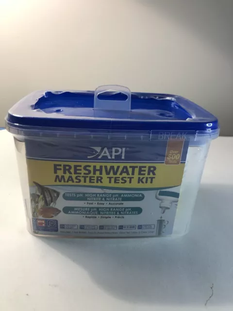 API Freshwater Master Test Kit, Mars Fishcare Fast easy accurate, Over 800 tests