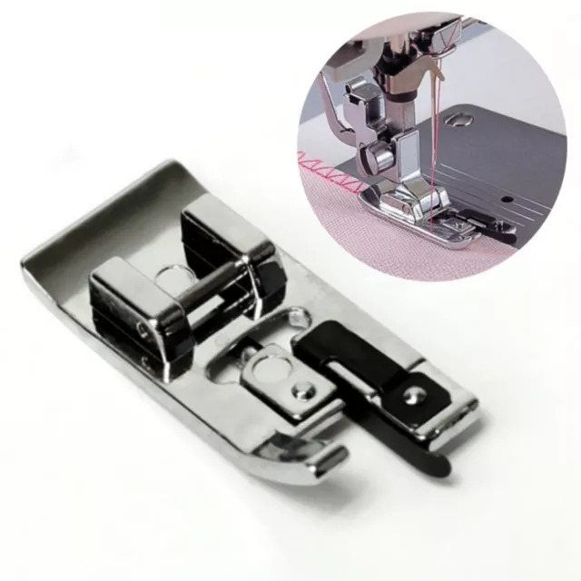 Overlock Overedge Overcasting Sewing Machine Presser Rolled Hem Foot Tool New