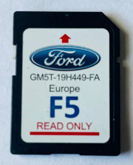 Scheda Sd Originale Ford Sat Nav F5 Europa Ovest Regno Unito/Irlanda 2016