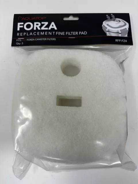 RFP-FZ4 3pk White Filter Pads w/Bag and Header for the FZ4