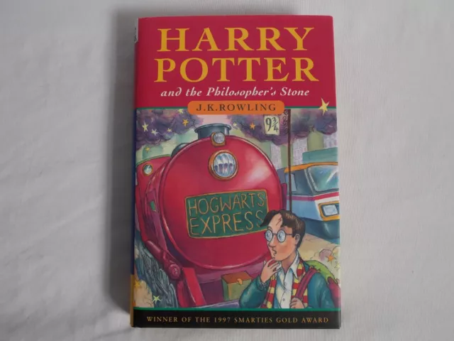 Harry Potter The Philosophers Stone Hardback 1St Edition 3Rd Print Ted Smart