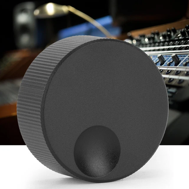 32x13mm Volume Control Knob Frosted Solid Aluminum Knob For 6mm Potentiometer♡