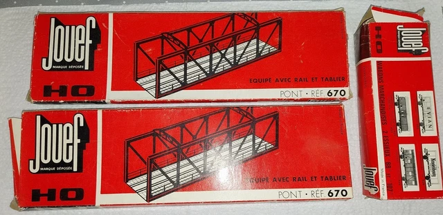 JOUEF HO. LOT De 5 Boites Cristale Différentes Tailles EUR 30,00