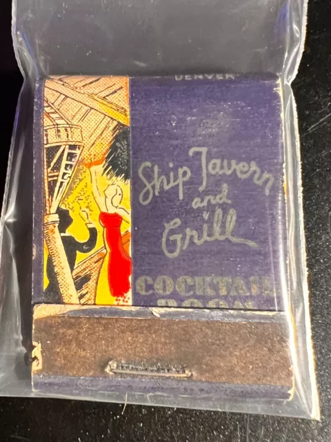 Matchbook - Ship Tavern And Grill - Brown Palace Hotel - Denver, Co - Unstruck!