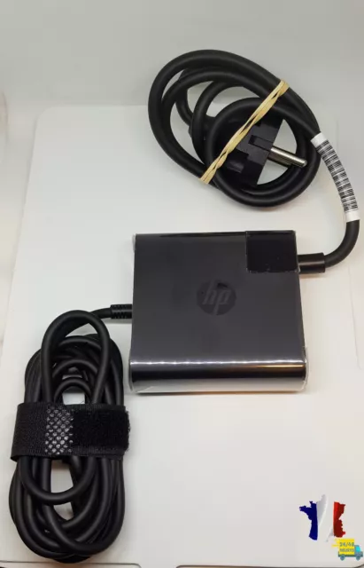 100% Original HP 65W Type C AC Adaptateur Chargeur Ordinateur Portable TPN- CA06