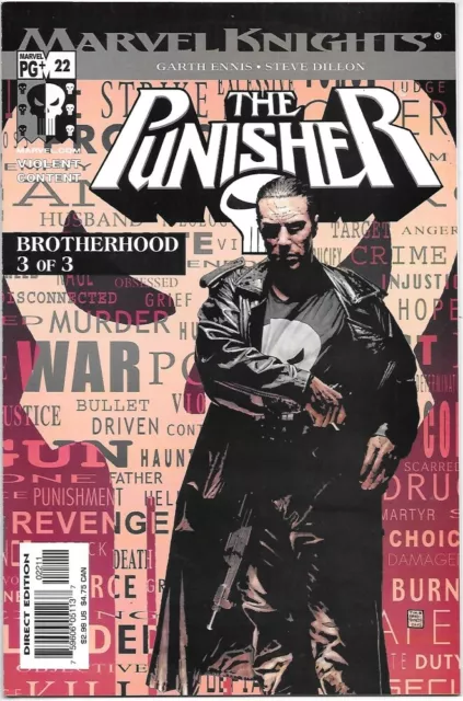 The Punisher Comic Book Volume 4 #22 Marvel Comics 2003 VERY HIGH GRADE UNREAD