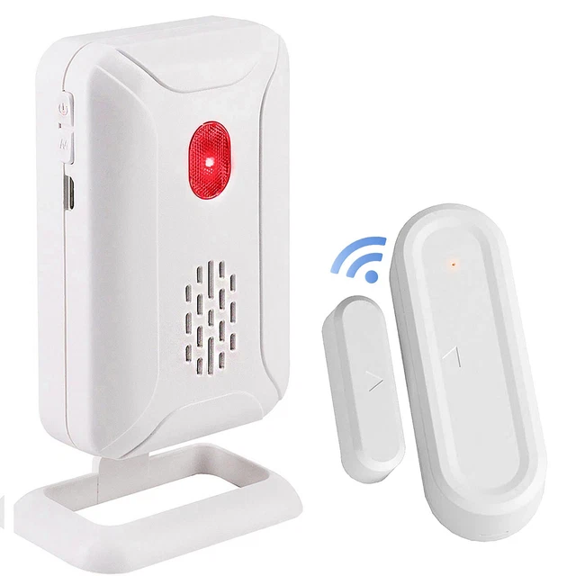 WIRELESS DOOR OPEN Sensor Window Entry Security Alarm 36 Chimes 113dB