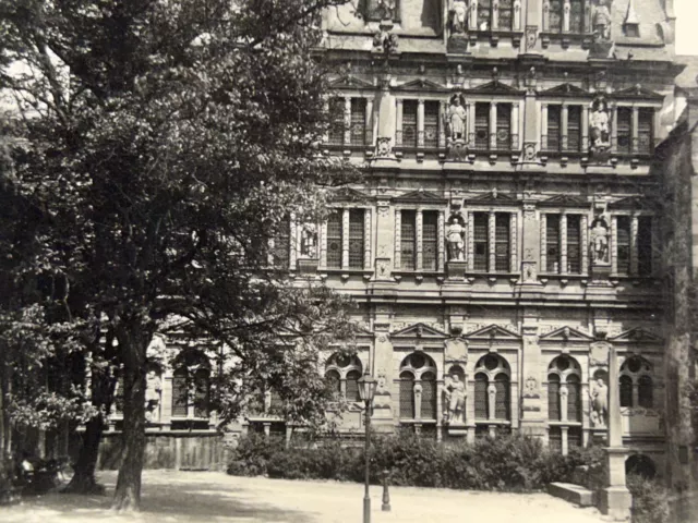 ALLEMAGNE Heidelberg Château c1905 Photo Stereo Vintage Argentique