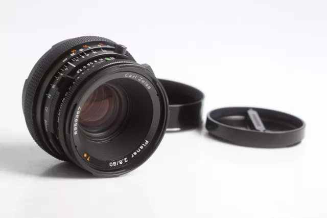 Hasselblad Planar CF 2,8/80 T* black Carl Zeiss Lens 80mm 2.8 CF