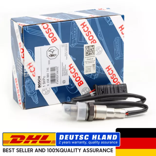 BOSCH 0281004746 Lambdasonde NACH Kat für BMW 3er F30 1er F20 5er F10 B37/47 N47