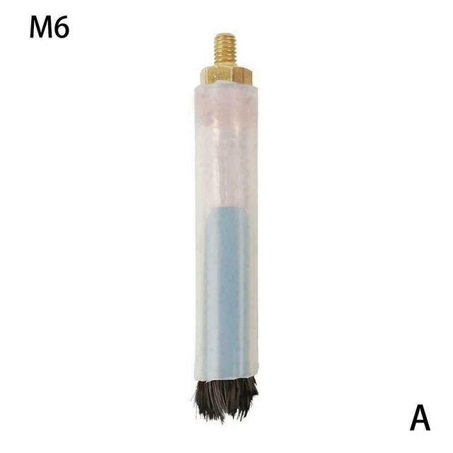 Spazzola per decapaggio durevole TIG PARRUCCA strumento lavaggio acido fibra di carbonio M6 M8 M10 2