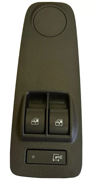 Interruttore Alzacristallo Elettrico Auto - Compatibile Con Vari Modelli, Ricambio Per Finestrino, Nero