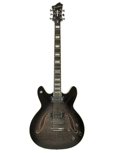 Hagstrom Viking Deluxe Bariton Cosmic Blackburst