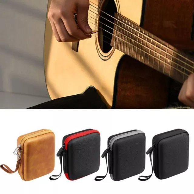 Waterproof Case Bag Plectrum Guitar Picks Storage Bag Guitar Pick Holder Bag