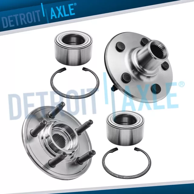 (2) Rear Wheel Bearings and Hubs Assembly for Ford Explorer Mercury Mountaineer