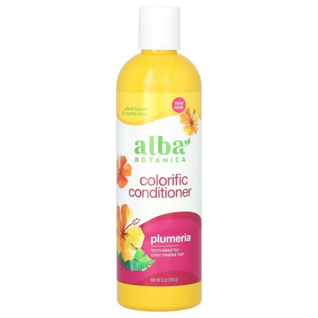 Colorific Conditioner, For Color Treated Hair, Plumeria, 12 oz (340 g)