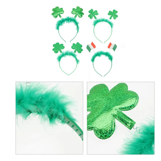 4 pezzi fermata St. Patrick's Day Headdressen Festival Party Headdressen De