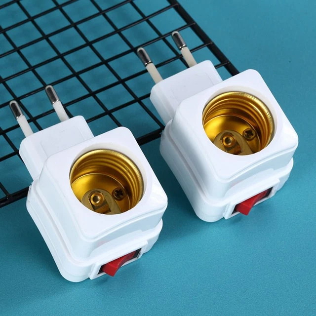 Bulb holder to shop 3 pin socket
