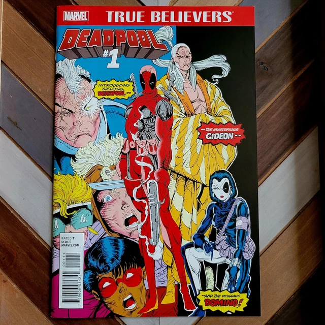 Deadpool #1 NM (Marvel 2016) TRUE BELIEVERS, Premiere re-issue, NM & unread