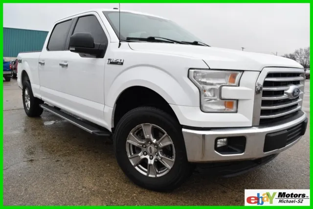 2016 Ford F-150 4X4 CREW 5.0 XLT-EDITION(CHROME APPEARANCE PACKAGE)