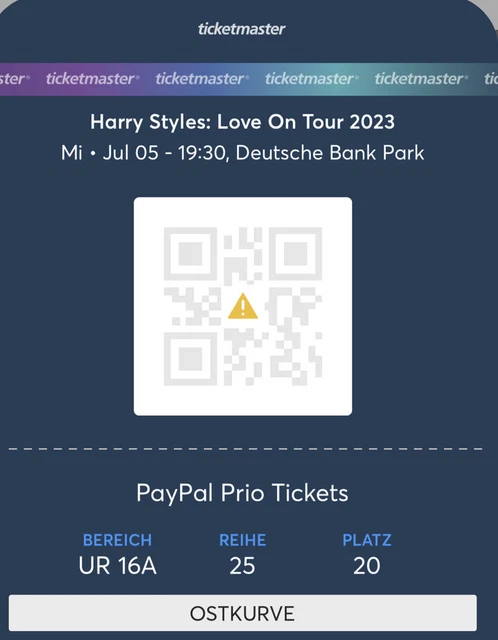 ticket harry styles frankfurt