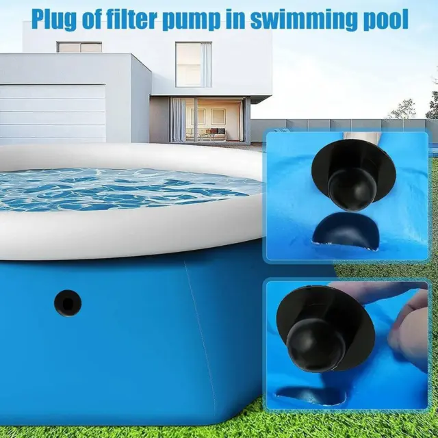 Swimming Pool Filter Pump Strainer/Hole Plug Stopper 1/4X Z4X5