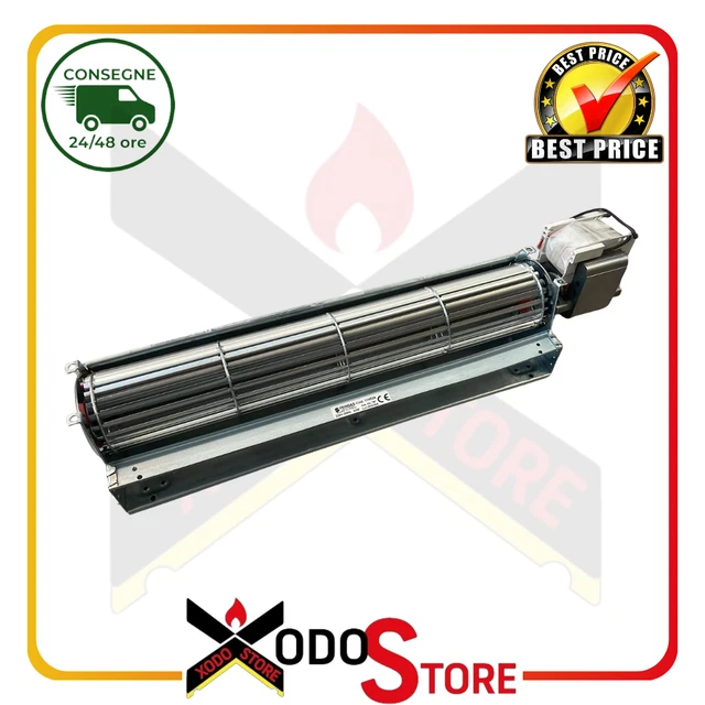 Ventilateur Tangentiel Gauche FERGAS 4N3467 – 364 Mm Pour Poêle à Pellets – Neuf