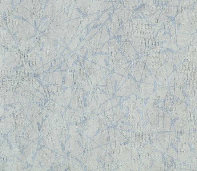 Papier peint gris feuilles d'olivier