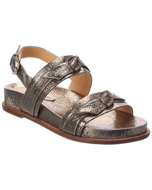 Alexandre Birman Clarita Sport Leather Sandal Women's Gold 36.5 Alexandre Birman Clarita Sport Leather Sandal Women's Gold 36.5