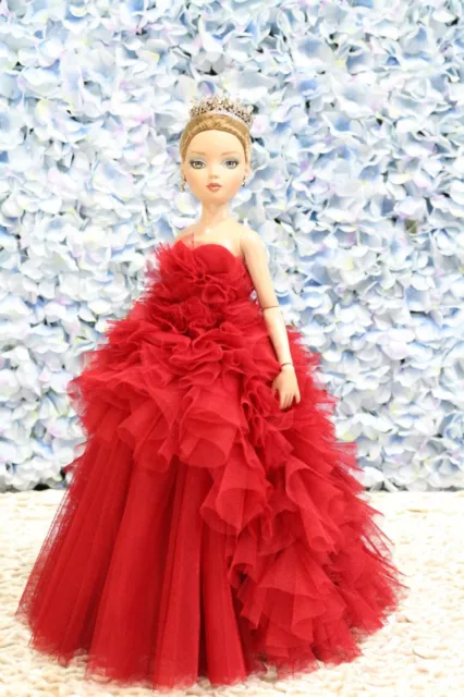 Dress Red carpet 2019 FOR Tyler Super doll Sybarite Deva dolls,FR  Kingdom ooak