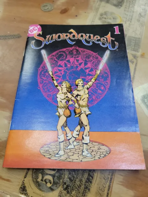 Swordquest 1 Mini Comic Book DC Comics Fantasy Atari Earthworld Used 1982