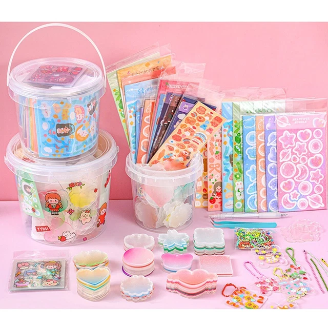 Práctico juego de tarjetas de acrílico duradero PVC estudiante 3 tamaños acrílico hágalo usted mismo