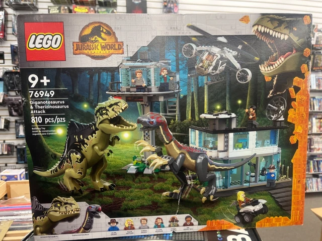 LEGO 76949 JURASSIC World - Giganotosaurus & Therizinosaurus £111.56 ...
