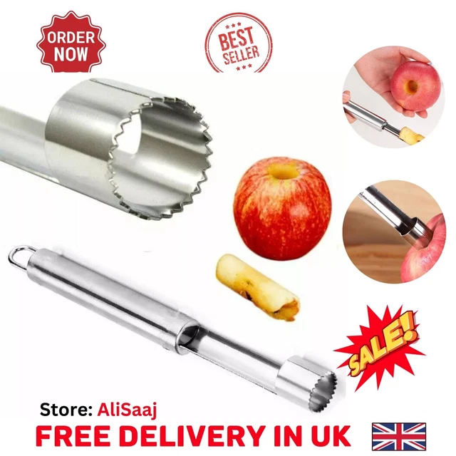 APPLE CORER STAINLESS Steel Core Remover Kitchen Tool Fruit Pip Pear ...