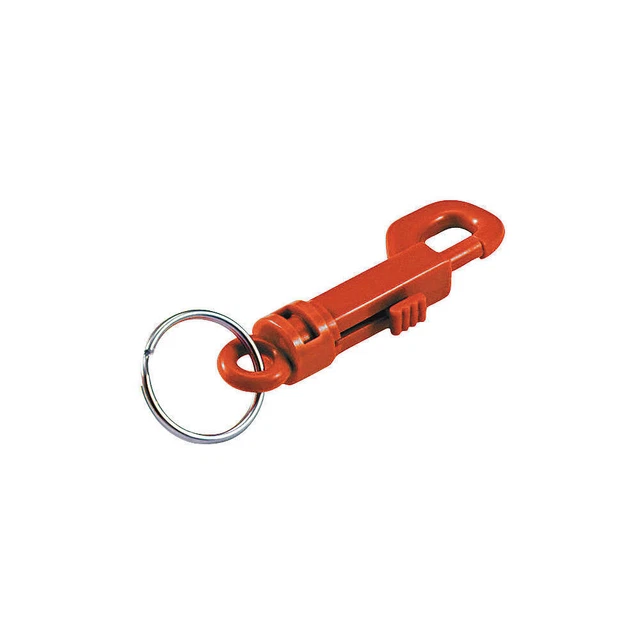 LUCKY LINE PRODUCTS 4FCD9 Plastic Key Clip,L 3 1/2 In PK 10