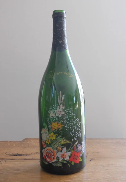 Bouteille Evian sérigraphie pleine 1l année 1996