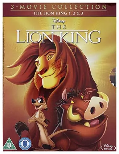 The Lion King 1-3 [Blu-ray] [1994] [Region Free] - DVD  PSLN The Cheap Fast Free