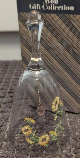 NEW Avon Gift Collection Lead Crystal Birthday Bell- October VINTAGE