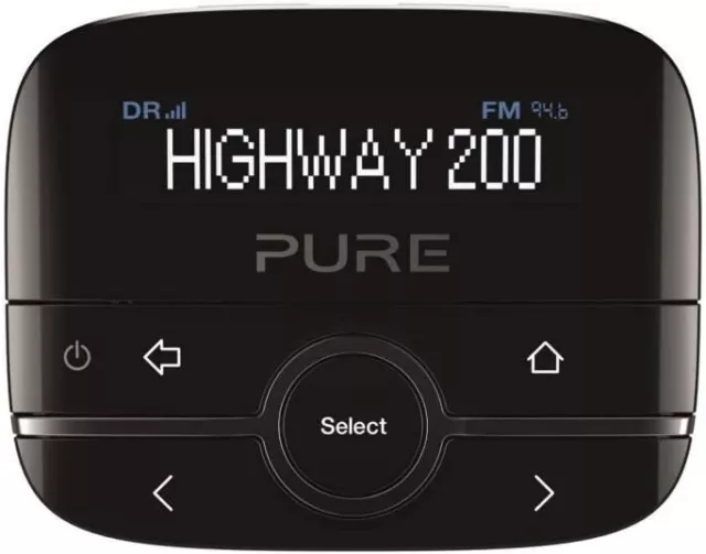 Pure Highway 200 im Auto DAB+/DAB Digitalradio FM Adapter AUX Eingang