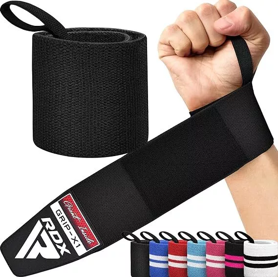 RDX Weight Lifting Wrist Wrap Support Powerlifting Bodybuilding Fitness Strength