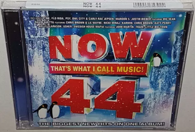 Va Now That's What I Call Music Vol 44 (2012) Brand New Sealed Cd Justin Bieber