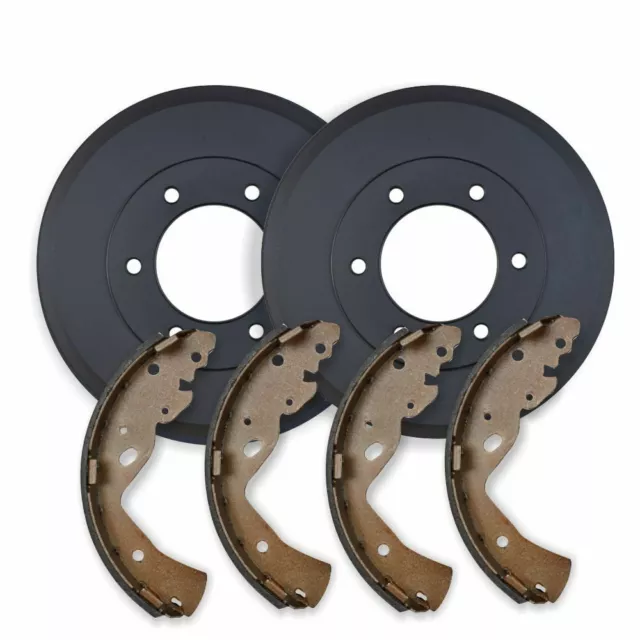 Rda Rear Brake Drums + Brake Shoes For Ford Falcon Xr Xt Xw Xy Xa Xb 1966-1975