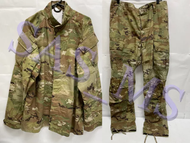 Army Issued Ihwcu Hot Weather Combat Uniform Multicam Ocp Jacket & Trouser Lr