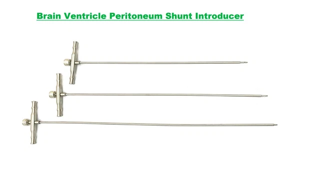 BRAIN VENTRICLE PERITONEUM Shunt Introducer For Neurosurgery Instrument ...