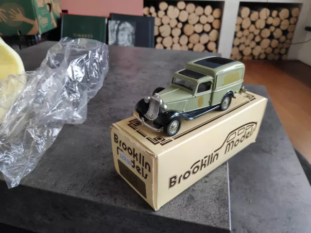 1/43 Brooklin Models Brk 16 Dodge Van Calandre Paris 1935 Ltd Edition Mib