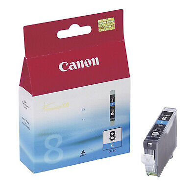 CANON 0621B001 CLI8c CARTUCCIA ORIGINALE CIANO 420 pagine