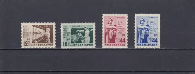 Bulgarien 1955 J. postfrisch Satz MiNr. 944-947 MNH(**)