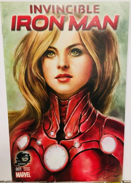 INVINCIBLE IRON MAN #1 Siya Oum PHANTOM VARIANT! NM! Free shipping!