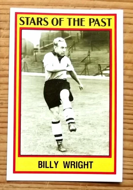 Panini Fussball 85 Sterne Der Vergangenheit Billy Wright Nr. 390 Wolverhampton Wanderers